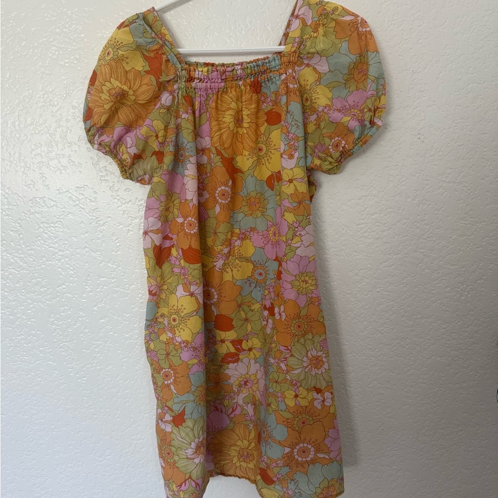 Show Me Your MuMu Kids Dress - Floral 60s print - Picture 2 of 5